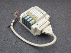 SMC SS5Y5-10F1-04B-N7 Pneumatic Dual Acting 4x Solenoid Valve Block