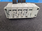 Numatics 5 Valve Solenoid 041SA400M0000F Pneumatic Manifold Set 3 Blocks DB25