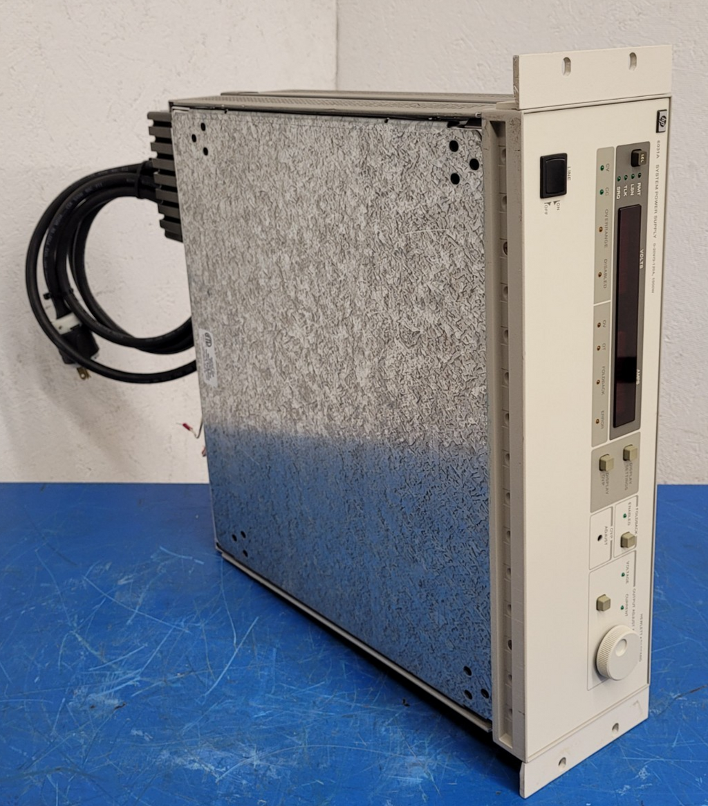 HP 6031A 0-20VDC 0-120A 1000W Power Supply Tested Working 220VAC Input