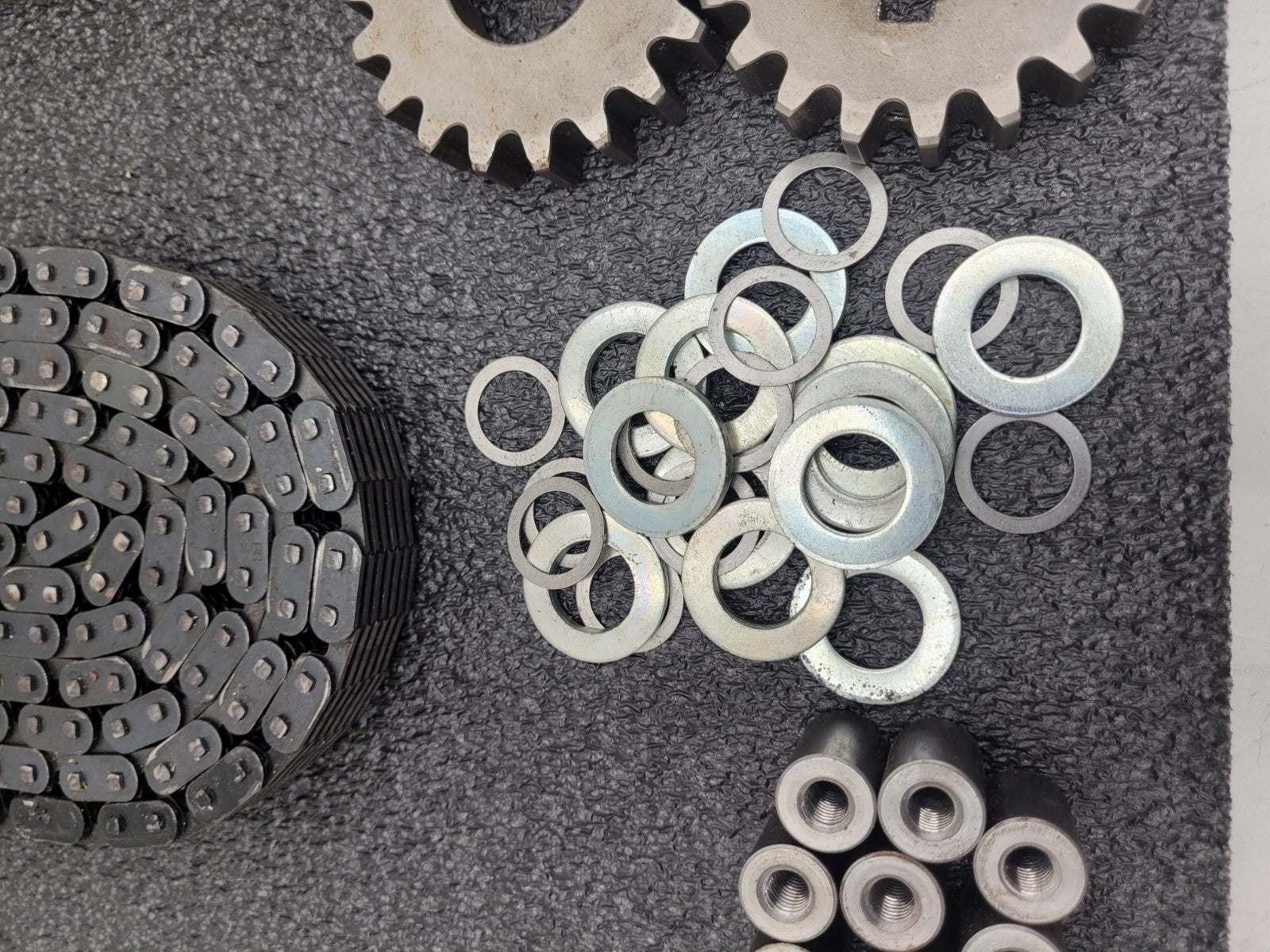 Lot of 3 Timing Roller chain sprocket set multiple 10T - 20T Numbered 74 BRH BRN