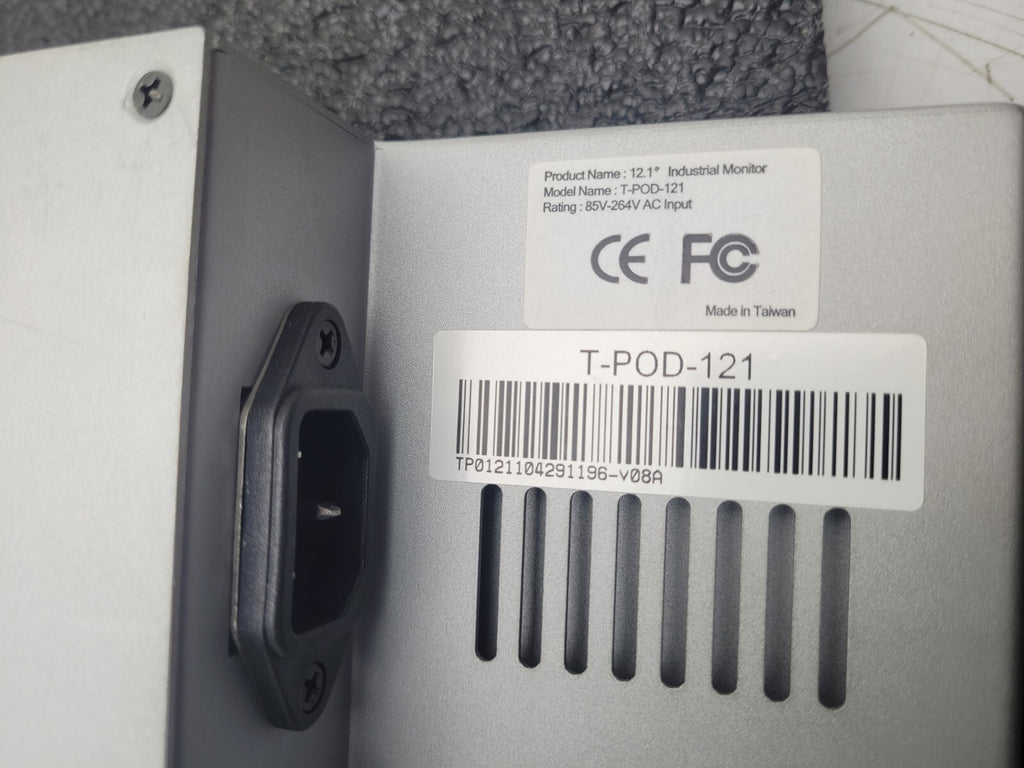 T-POD-121 Leadway Industrial Monitor HMI Panel 12'' 85V-264VAC VGA PS2 USB