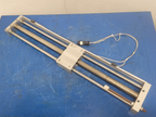 SMC CY1L25H-650-F79L Rodless Magnetic Coupled Guided Cylinder w/ D-F79 Sensors