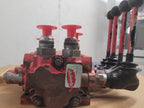 Hydraquip Husco 5005-A Hydraulic 4x Manual Valve Block Stack H-11540 D4