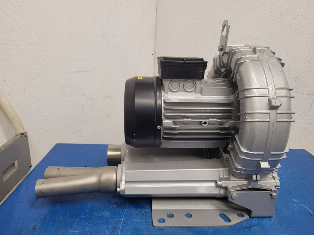 Herz HD240/FJET Industrial Centrifugal Blower 3PH 2.55kW K05SS Body 230-460VAC