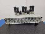 Numatics 8x Valve Solenoid 041SA400M0000F 6x Regulated Pneumatic Manifold N3