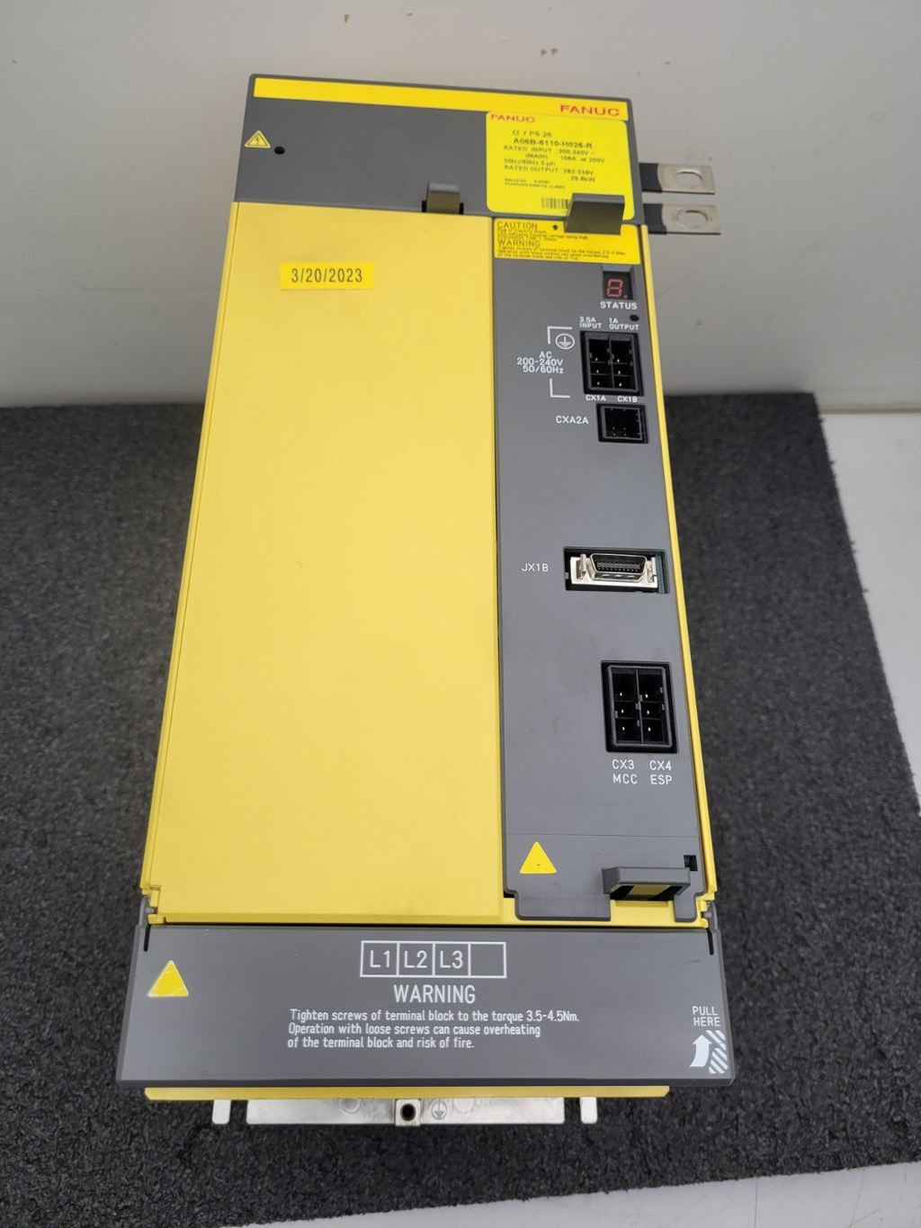 FANUC Power Supply Module YWP-C Interface Control Board A06B-6110-H026-R 29.8KW