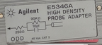 Lot of 7x HP Agilent E5346A High Density Probe Adapter Logic Analyzer Test Cable