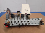 Numatics Air Valve Manifold 6x Solenoid 041SA400M0000F 2x regulated 24VDC N1