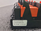 Lot of 13x SIEMENS RT424024 Relay LZX: RT 78625 Base 24VDC Type 42 Indicator DIN
