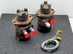 Lot of 2 Parker TE0065AS100FSAB Hydraulic Motor TE Series Torqmotor