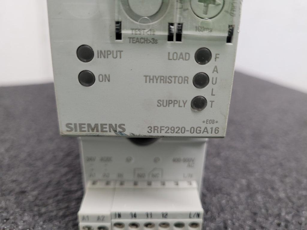 Siemens Sirius Semiconductor Contactor 3RF2310-1AA45 Load Monitor 3RF2920-0GA16