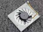 Lot of 65  Lescott Brushless 5VDC Computer Fan with Heatsink 3 Wire LD4010MB1