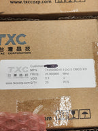 Lot of ~575 TXC XO SMD CMO Crystal Osillator 25 33 50 75 100 125 150 212MHz