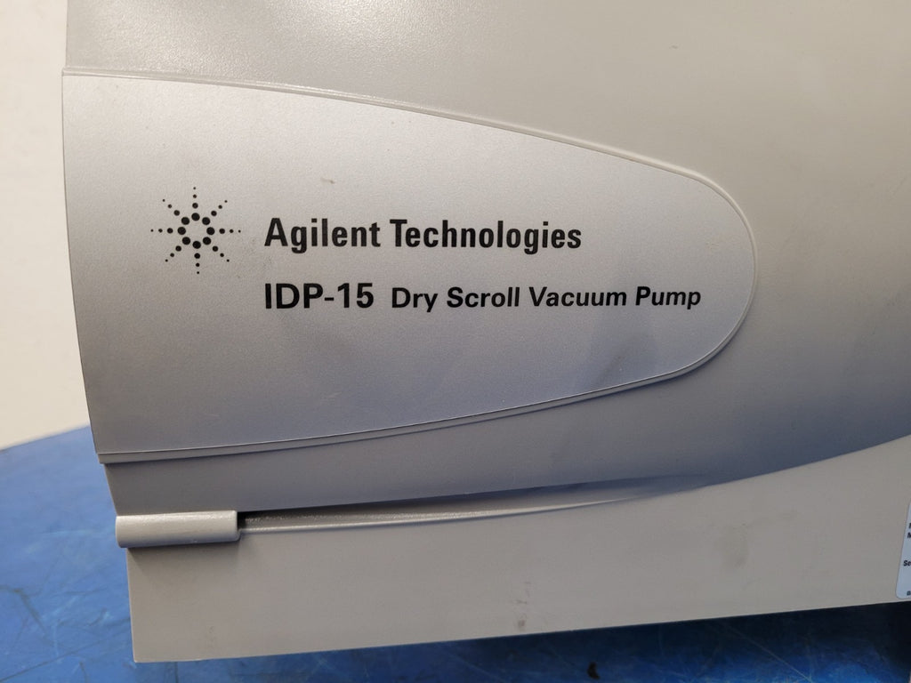 Agilent Technologies Dry Scroll Vacuum Pump IDP-15 X3815-64000 For Parts