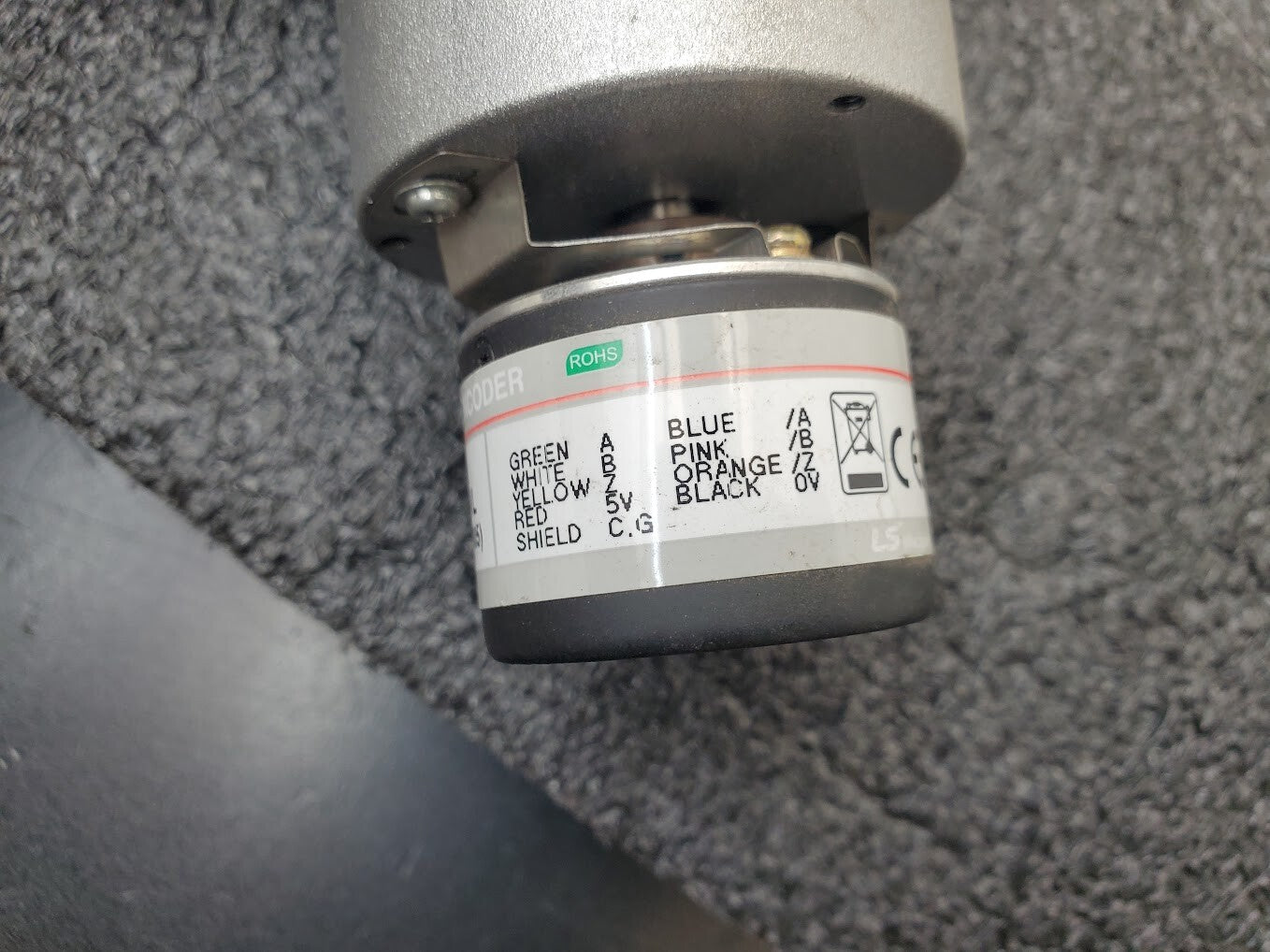 Servo Tecnica SVT57BL03-60V-50167BL02 Motor 60V 5000 RPM H40-6-0500VL-SC Encoder