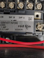 Red Lion CUB5 Timer Counter 9-28VDC With Standoff Mount CUB5RLY0 Single Relay