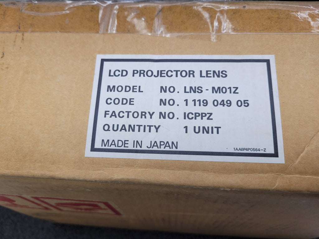 Eiki LNS-M01Z Semi Long Throw High Precision Projector Lens