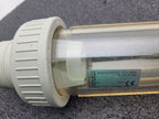 GEMU 815R50D Plastic Variable Area Flow Meter Rotameter Liquid Gas w/ sensor