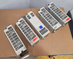 Lot of 5 Lambda Regulated DC Power Supply LLS5008, 0-8V 10A For Parts or Repair