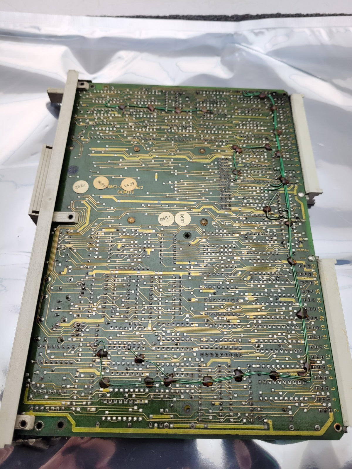 Siemens Simatic Circuit Board w/ Memory Card 6ES5921-1AA21 6ES5370-0AA41