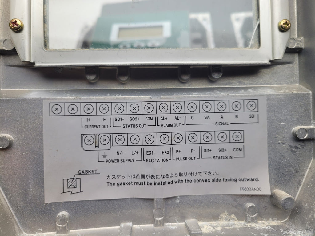 2 x Yokogawa Admag AXFA11G-E2-21/A Magnetic Flowmeter Transmitter Transducer