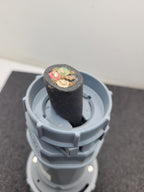 Mennekes ME460P9W Male Power Plug 4 Pin  and Sleeve 3 Wire Plug 3PH 4W 250V 60A