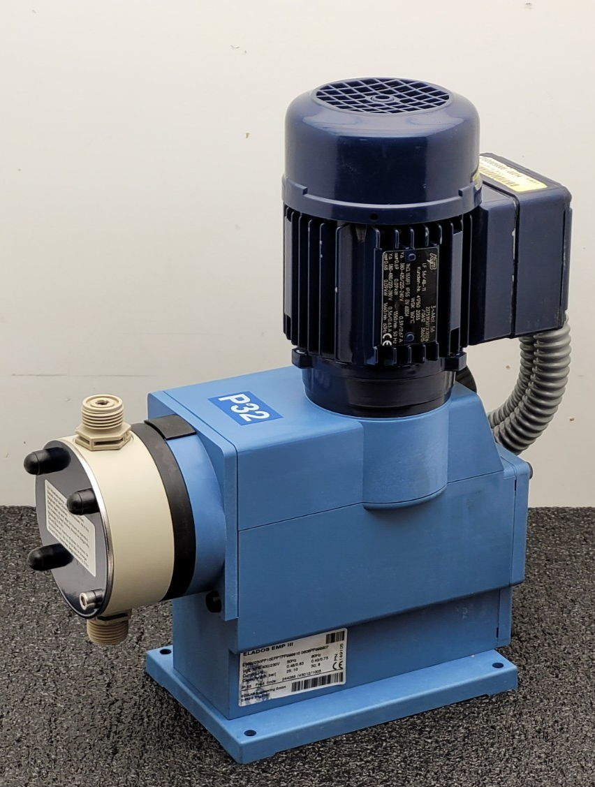 ELADOS EMP III 149105 Dosing Pump 30L/h 8bar 3PH 400/230V 50/60Hz 0,39/0,67A