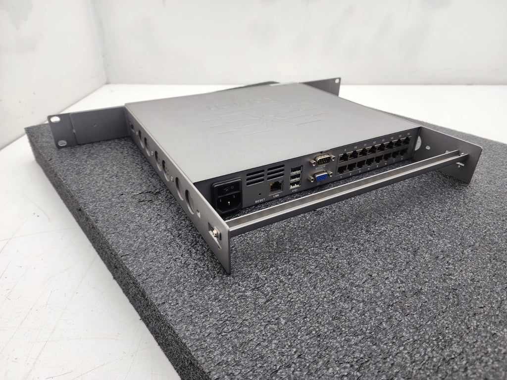 Raritan DLX-216V3-AD 16-port Dominion LX-216 Rackmount KVM Switch Tested Working
