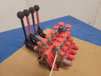 Hydraquip Husco 5005-A Hydraulic 4x Manual Valve Block Stack H-11540 D4