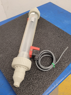 GEMU 815R32D72214 569 Variable Area Flowmeter Rotameter w/sensor DN32 1.5"
