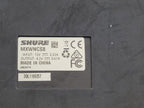 SHURE MXWNCS8 Charger Bank,  Wireless Transmitters MXW6/O Z10 Untested