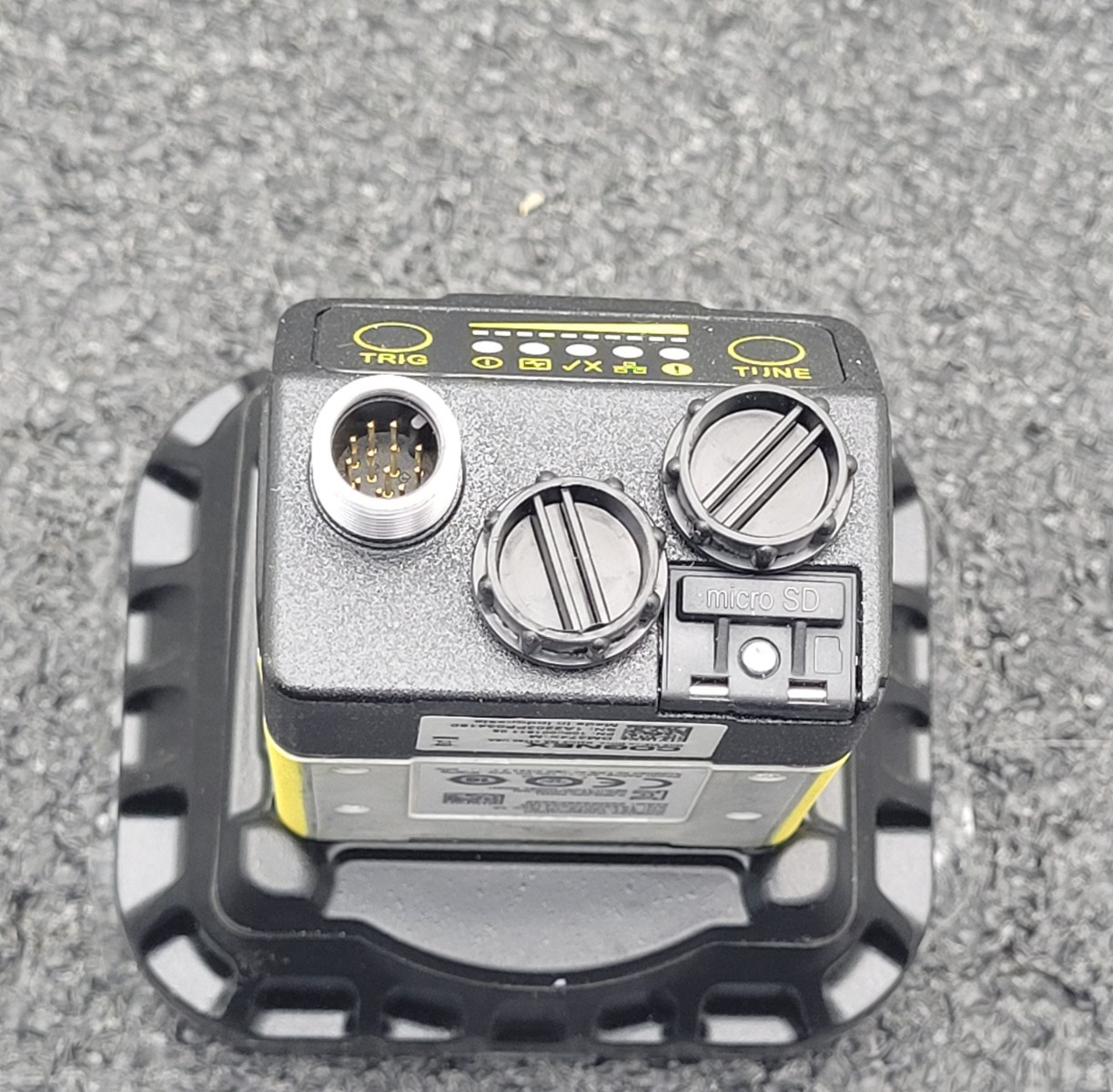 Cognex DM374X-M  1/1.8" CMOS 8.9mm Fixed Mount Bar Code Reader w/new Torch Light
