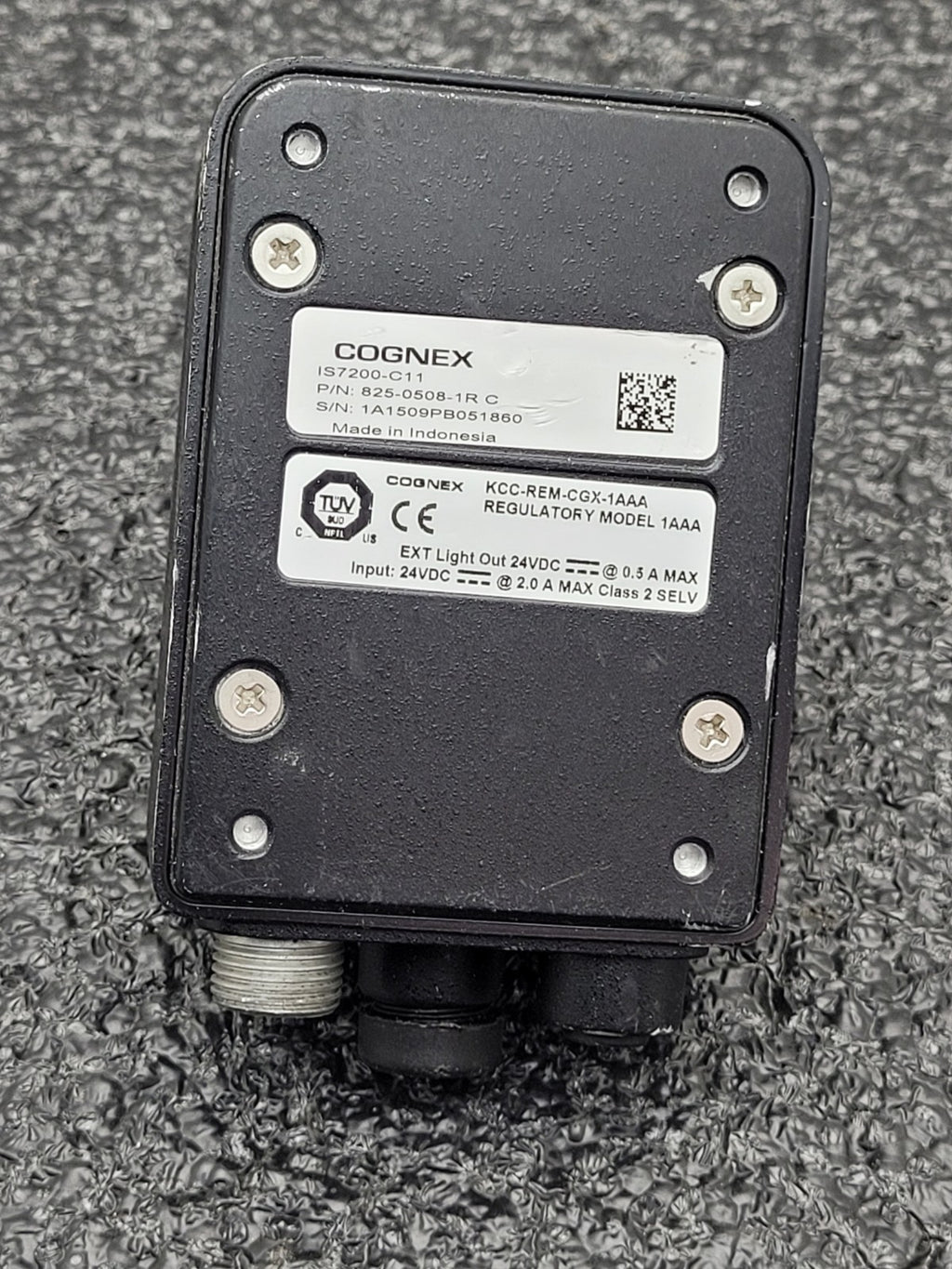 COGNEX In-Sigth 825-0508-1RC 821-0100-6R Industrial Inspection Camera IS7200-C11