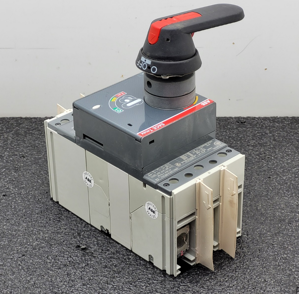 ABB TMAX T4H250 CIRCUIT BREAKER 125A  440VAC 65KA.