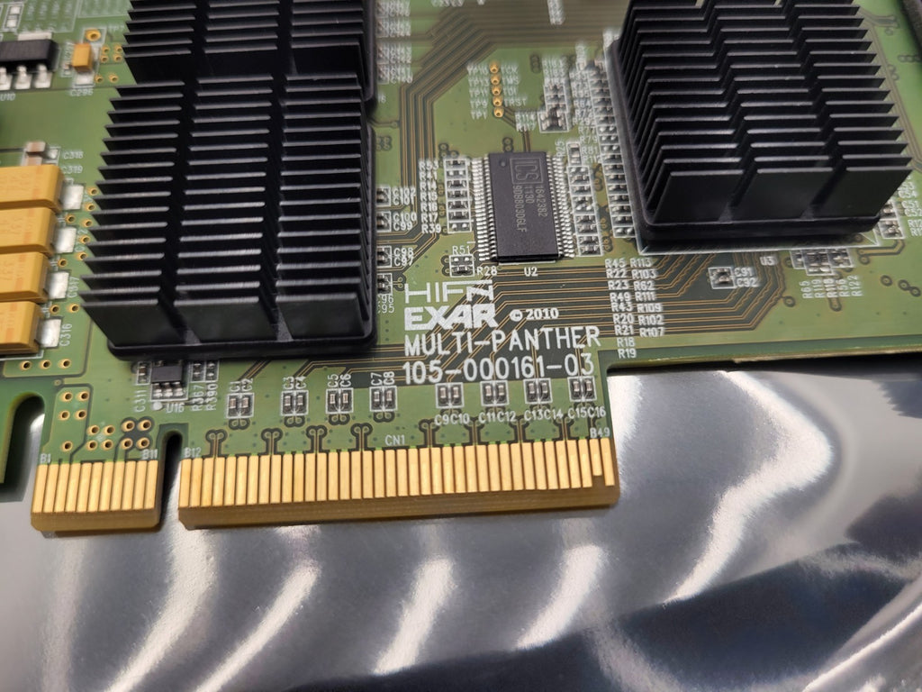 2x 105-000161-03 HIFN EXAR MULTI-PANTHER DX1845B PCI-E X8 PCI Data Compression