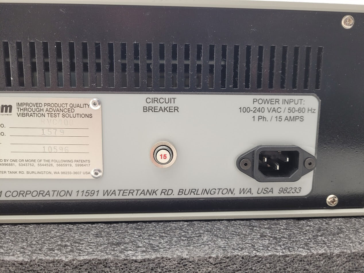 Team Vibration Testing Equipment RVC400 Servo Drive Amplifier 100-240VAC Input