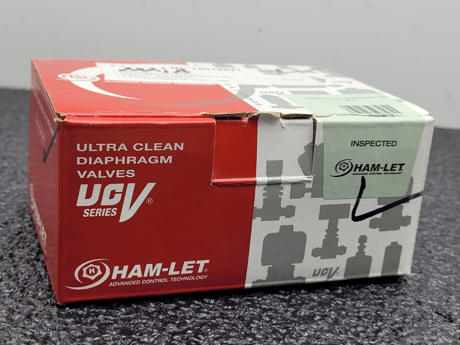 Ham-Let 3-Way HM30-4VKLC-GM4BW4GF4-M5 300PSI Diaphragm Valve Solenoid 316SS