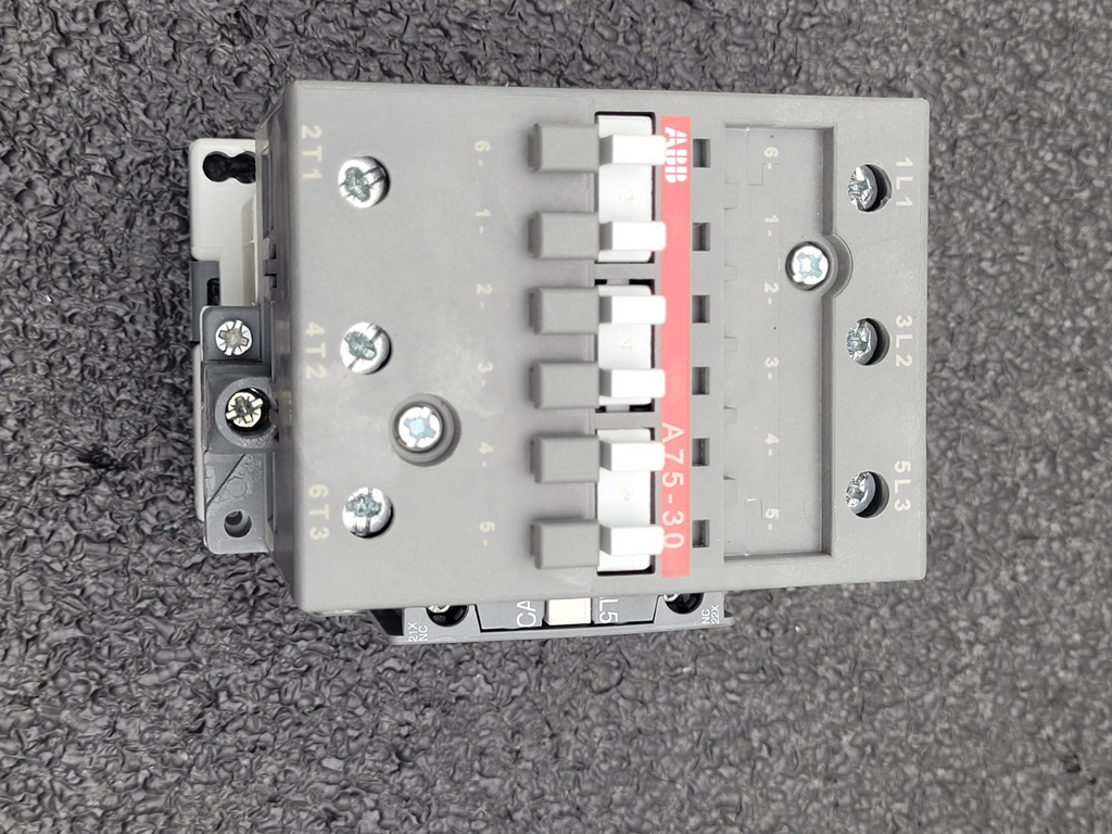 Lot of 2 A75-30 - ABB Contactor 3 Pole w/ a 110V-120V Coil