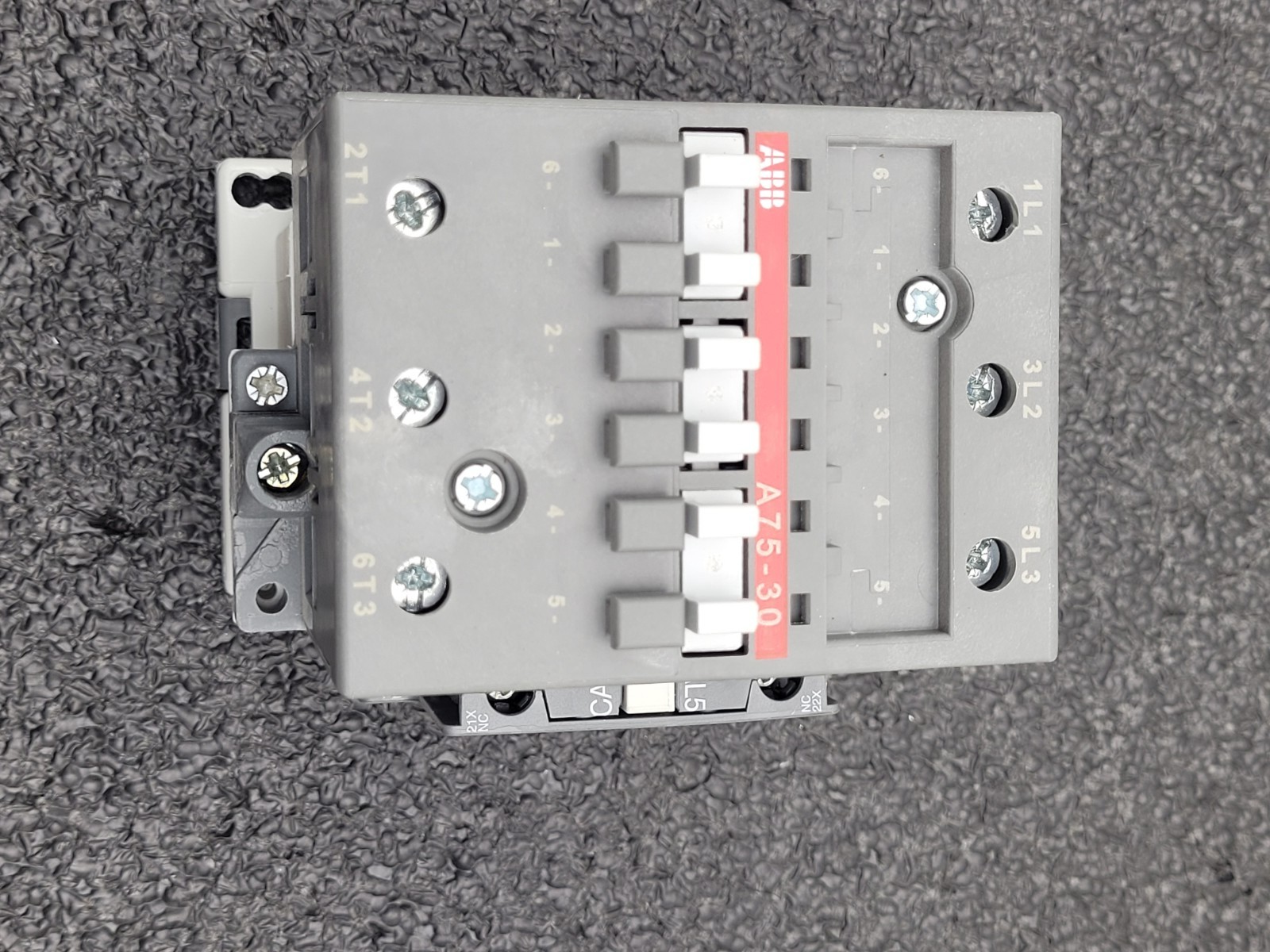 Lot of 2 A75-30 - ABB Contactor 3 Pole w/ a 110V-120V Coil