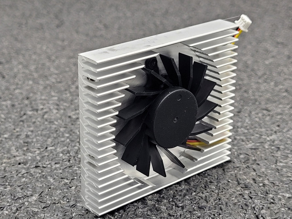 Lot of 65  Lescott Brushless 5VDC Computer Fan with Heatsink 3 Wire LD4010MB1