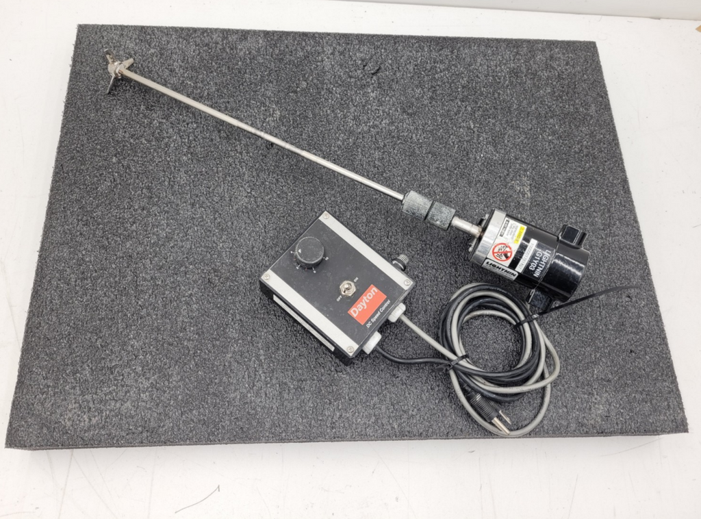 Dayton DC Speed Control + Lightnin Mixer Model G1Y03 24A2BEPM 2500RPM Stirrer