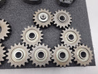 Lot of 3 Timing Roller chain sprocket set multiple 10T - 20T Numbered 74 BRH BRN