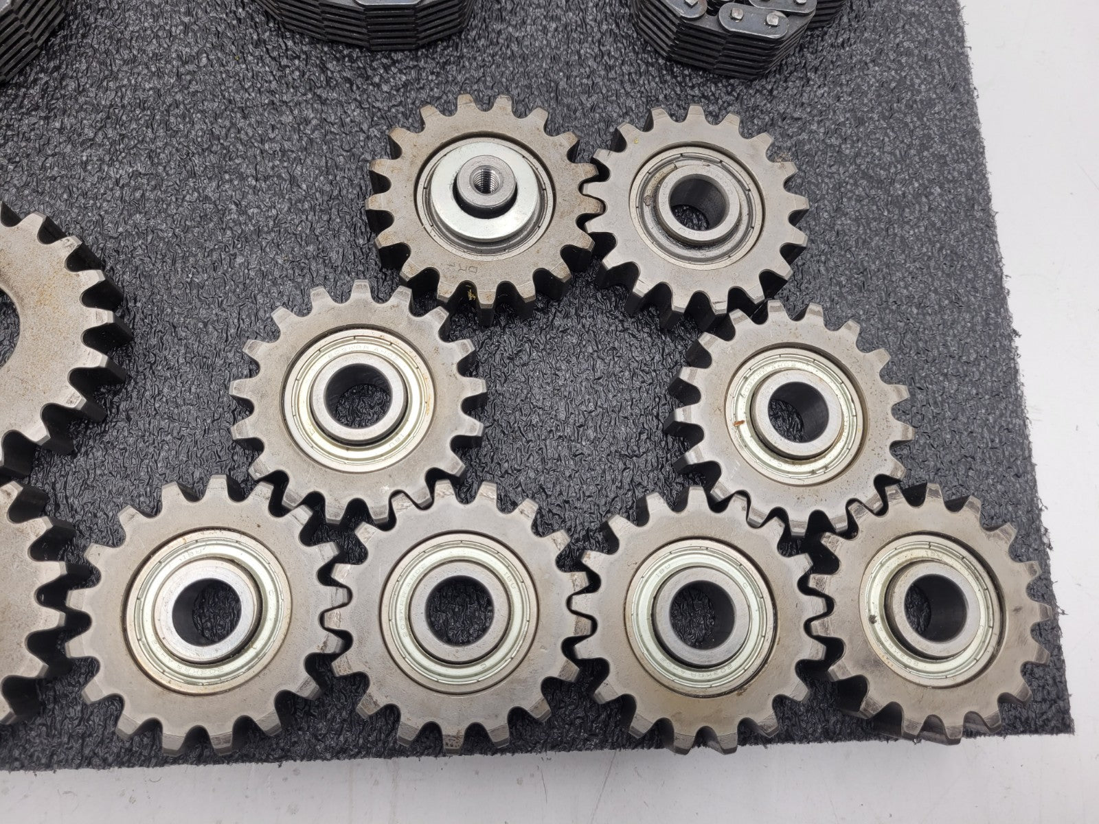 Lot of 3 Timing Roller chain sprocket set multiple 10T - 20T Numbered 74 BRH BRN