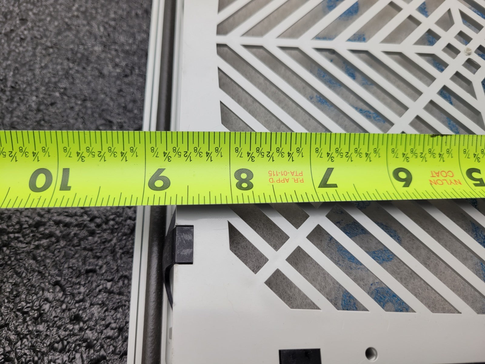Fandis FF15A115UF Fan Filter 250mm x 250mm 115 Vac 135/159 CFM Cabinet Mount