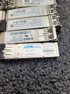 Lot of 61x Mixed FINISAR FTLF8529P3BCV-1D 4/8/16G-FC-SR SFP Optical Transceiver