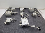 Lot of - 8 Assorted  SMC MXS 100PSI Linear Slide Guide Cylinder w/sensors