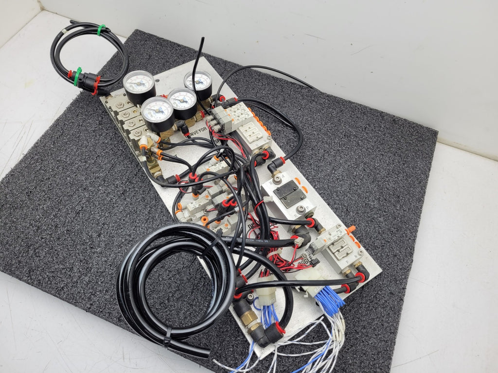 SMC SYJ3140-5LZ  SYJ314R-5LZ-M5 Pneumatic Solenoid Valve Lot Regulator Air Board