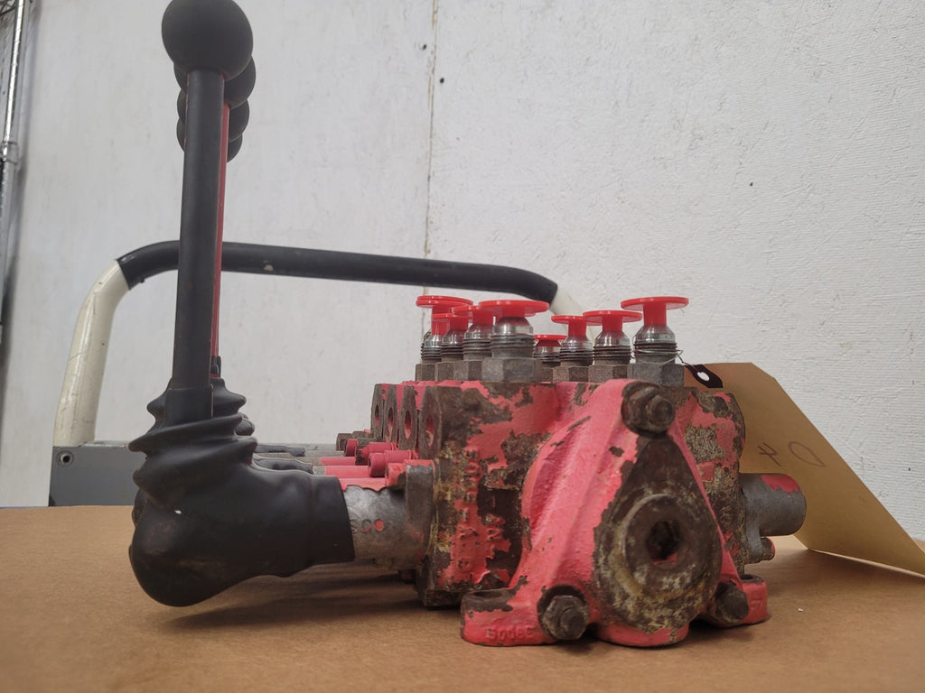 Hydraquip Husco 5005-A Hydraulic 4x Manual Valve Block Stack H-11540 D4