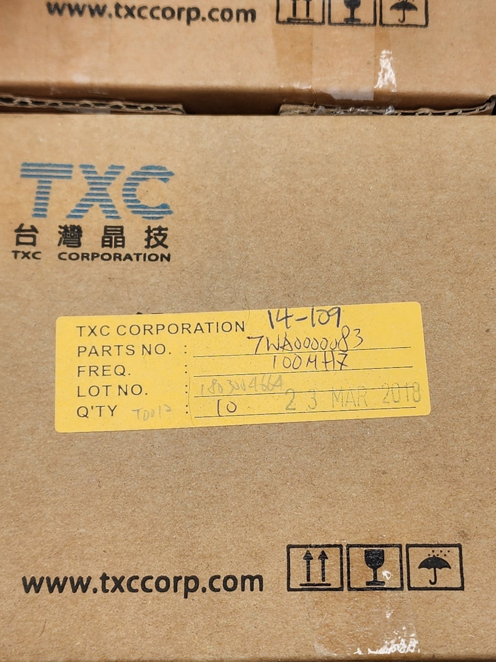 Lot of ~575 TXC XO SMD CMO Crystal Osillator 25 33 50 75 100 125 150 212MHz