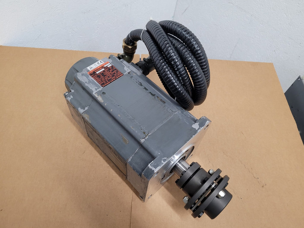 Mitsubishi HA203NC-S 3.5kW 3000RPM 170V 100Hz AC Servo Motor Unit B